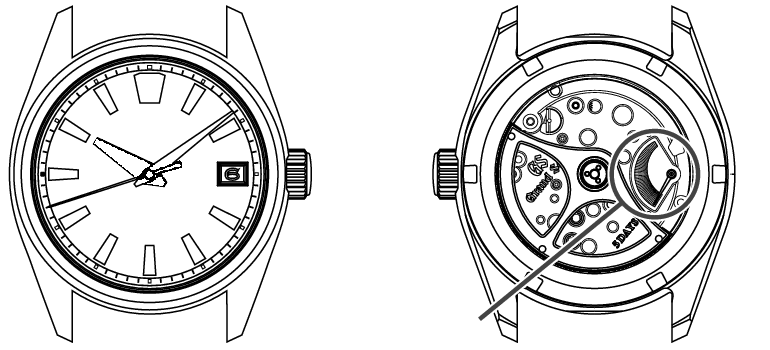 9RA2_Power reserve indicator + Power reserve indicator 9RA2